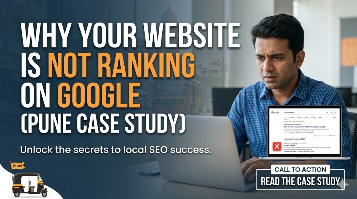 website not ranking on google